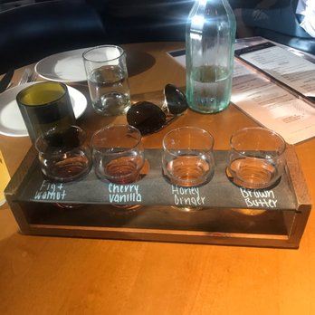 Craft & Vine - Infused bourbon flight - Gastropubs Near Me - Roanoke, Texas