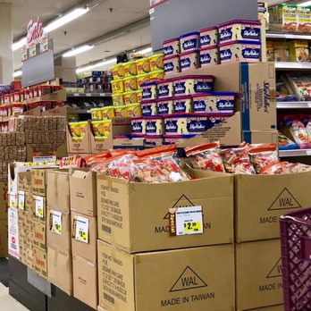 99 Ranch Market - Not enough shelf space so lots of items left in boxes! - International Grocery Near Me - Edmonds, Washington 99 Ranch Market - Not enough shelf space so lots of items left in boxes! - International Grocery Near Me - Edmonds, Washington