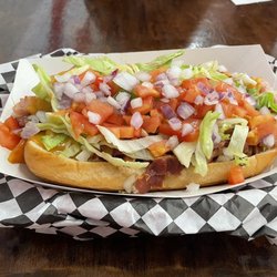 Franklin's Famous Cheesesteak Company - Arkansas Big Porker (add red onion)