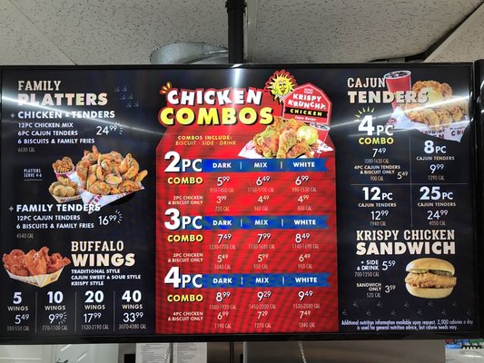 Menu photo 2 Krispy Krunchy Chicken Fort Lauderdale, FL Menu photo 2 Krispy Krunchy Chicken Fort Lauderdale, FL