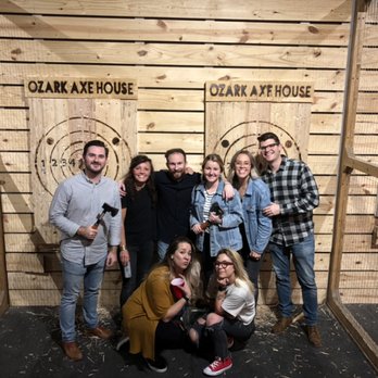 Ozark Axe House - We accommodate groups big and small! - Axe Throwing Near Me - Rogers, Arkansas