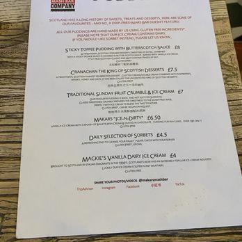 Makars Gourmet Mash Bar - Scottish Near Me - Old Town, EDH Makars Gourmet Mash Bar - Scottish Near Me - Old Town, EDH