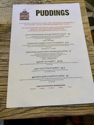 Menu photo 5 Makars Gourmet Mash Bar Old Town, EDH Menu photo 5 Makars Gourmet Mash Bar Old Town, EDH