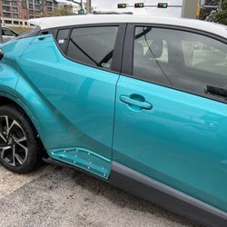 Avis - Shocked to receive a car that so clearly should be in for service/repair, wasn't cleaned and a steering wheel covered in grime & glitter.