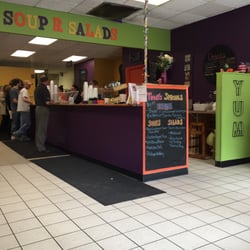 Soup R Salads - Always busy, but the line moves quickly.