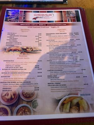 Menu photo 4 Garibaldi Naples, FL Menu photo 4 Garibaldi Naples, FL