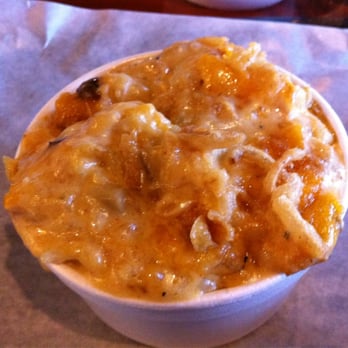 Opie's BBQ - Tator tot casserole - Barbeque Near Me - Spicewood, Texas Opie's BBQ - Tator tot casserole - Barbeque Near Me - Spicewood, Texas