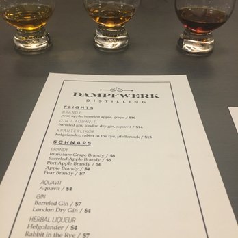 Dampfwerk Distilling - The kräuterlikör flight - Distilleries Near Me - Saint Louis Park, Minnesota