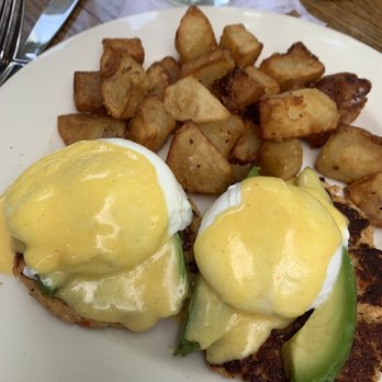 River Birch Lodge - Salmon Eggs Benedict with Hashbrowns - New American Near Me - Winston-Salem, North Carolina River Birch Lodge - Salmon Eggs Benedict with Hashbrowns - New American Near Me - Winston-Salem, North Carolina