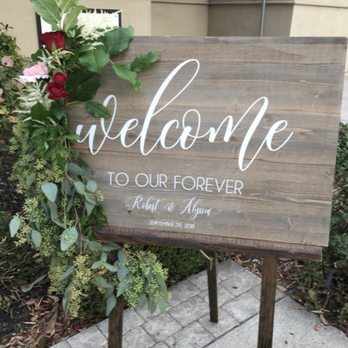 Sweet Little Details - Welcome Sign - Furniture Rental Near Me