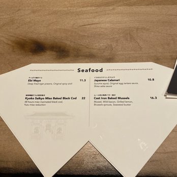 Ajito - Seafood Menu - Japanese Near Me - Calgary, Alberta