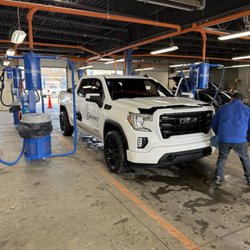 Prime Car Wash - My truck is getting an interior clean and exterior wipe down after car wash.