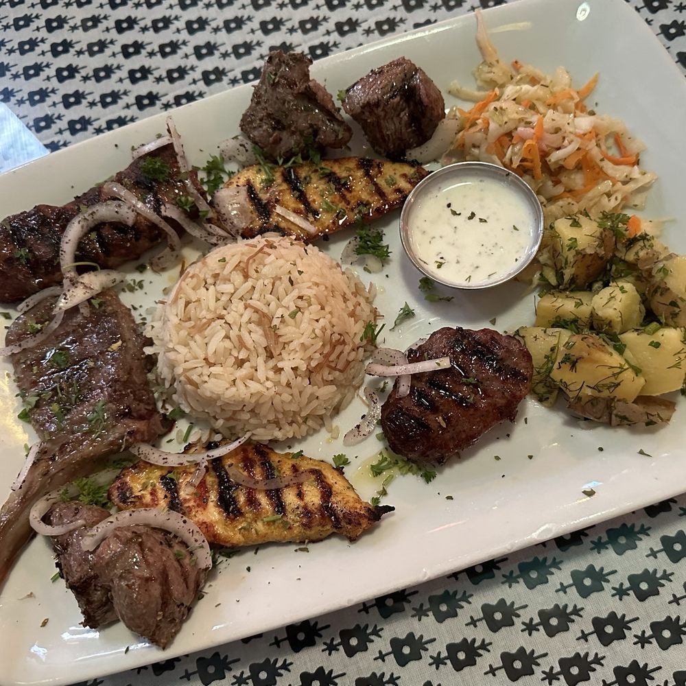 Ali Baba - The mixed grill is a great high protein healthy option! - Turkish Near Me - San Juan, Puerto Rico Ali Baba - The mixed grill is a great high protein healthy option! - Turkish Near Me - San Juan, Puerto Rico