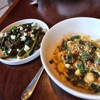 Ci Siamo - LT- Grilled Asparagus- Dates, vermouth, blue cheese. $19
RT- Orecchiette- Ramps, pistachio, pecorino. $26. Both pretty good - Italian Near Me - New York, New York Ci Siamo - LT- Grilled Asparagus- Dates, vermouth, blue cheese. $19
RT- Orecchiette- Ramps, pistachio, pecorino. $26. Both pretty good - Italian Near Me - New York, New York