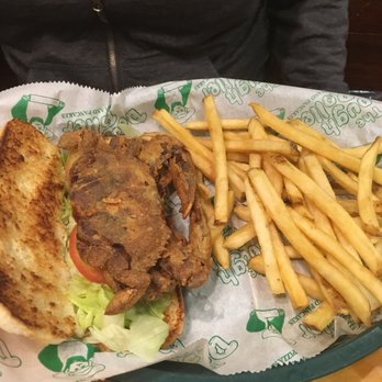 The Dough Roller - Soft shel crab sandwich - Pizza Near Me - Ocean City, Maryland
