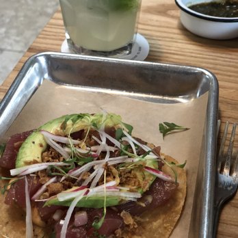 Lonesome Rose - Logan Square - Tuna tostada - Bars Near Me - Chicago, Illinois