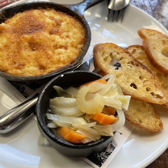 Foreign Cinema - Brandade, blended salt cod, potatoes, garlic, green chilis, vegetables a la Grecque, crisp baguette toasts - Breakfast & Brunch Near Me - San Francisco, California