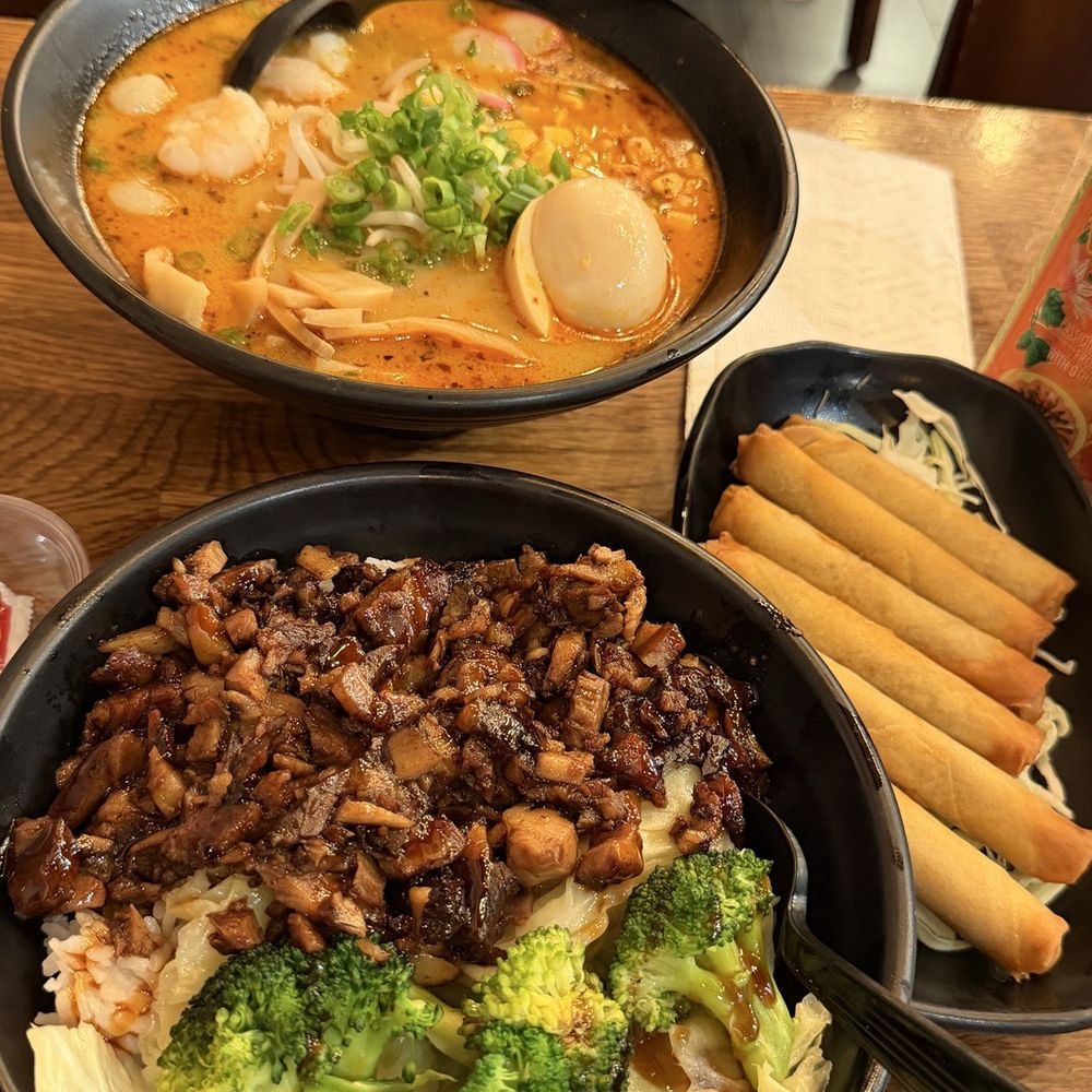 Ramen 101 - Chashu Rice Pork Lumpia (6pcs) Seafood Ramen - Ramen Near Me - Livermore, California Ramen 101 - Chashu Rice Pork Lumpia (6pcs) Seafood Ramen - Ramen Near Me - Livermore, California