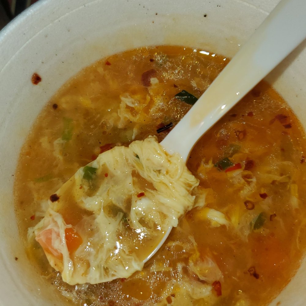 Love their egg flower soup so bomb! Love their egg flower soup so bomb!
