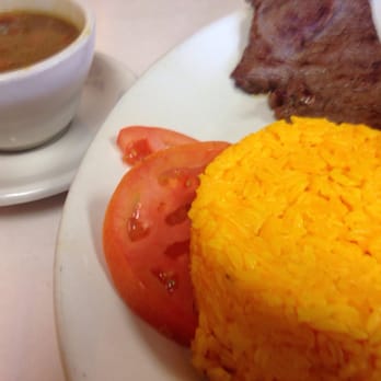 Mi Bandera - Carne Asada w/yellow rice - Latin American Near Me - Tampa, Florida Mi Bandera - Carne Asada w/yellow rice - Latin American Near Me - Tampa, Florida