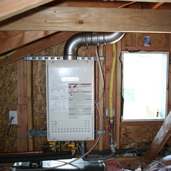 Water Works Plumbing - Noritz 751 Attic Install - Plumbing Near Me Water Works Plumbing - Noritz 751 Attic Install - Plumbing Near Me