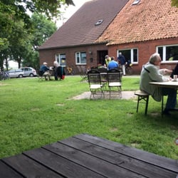 Hofcafé Osterwarf - Das Hofcafé im Juni 2014