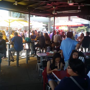 Bruxie - Outside seating area. - Breakfast & Brunch Near Me - Brea, California