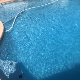 After George fixed our pool