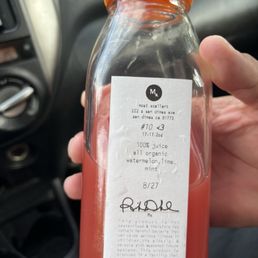 Watermelon juice Watermelon juice