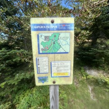 Mount Mitchell State Park - A map of the trail. - Parks Near Me - Burnsville, North Carolina