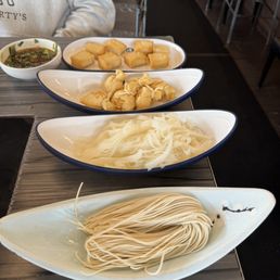 Tofu, noodle, and tripe Tofu, noodle, and tripe