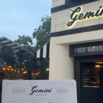 Gemini - Entrance - New American Near Me - Chicago, Illinois Gemini - Entrance - New American Near Me - Chicago, Illinois