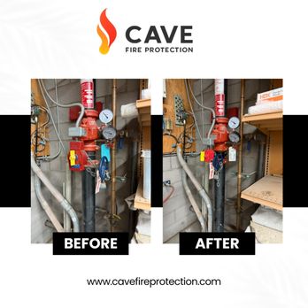 Cave Fire Protection - Before & After: Critical System Repair - Fire Protection Services Near Me - Phoenix, Arizona Cave Fire Protection - Before & After: Critical System Repair - Fire Protection Services Near Me - Phoenix, Arizona