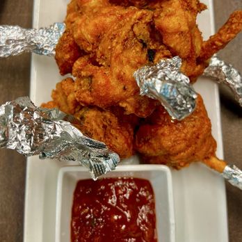Momo & Kebab - Chicken Lollipop - Himalayan/Nepalese Near Me - Fremont, California Momo & Kebab - Chicken Lollipop - Himalayan/Nepalese Near Me - Fremont, California
