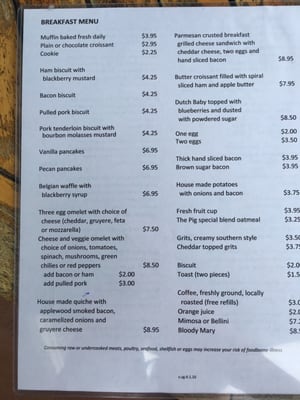 Menu photo 5 Perfect Pig Santa Rosa Beach, FL