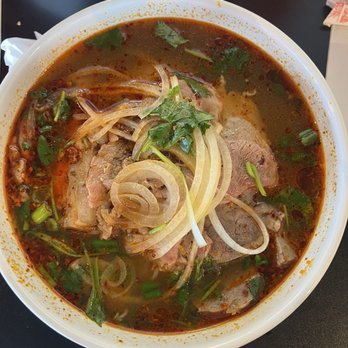 Amy Pho - Bun bo- hot and spicy- seafood base - Vietnamese Near Me - Glendale, Arizona