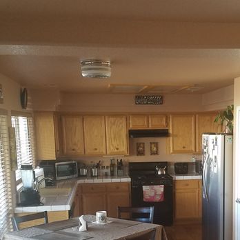 Twins Solutions - Before picture...old kitchen light box and ugly peach walls - Drywall Installation & Repair Near Me - Las Vegas, Nevada Twins Solutions - Before picture...old kitchen light box and ugly peach walls - Drywall Installation & Repair Near Me - Las Vegas, Nevada