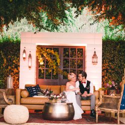 Wedding Lounge for Claiborne & Churchill Winery. Photo by http://www.patrickangphotography.com/
