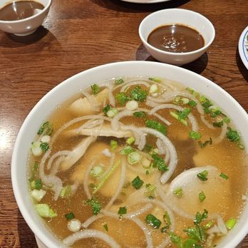 Pho Bami - Chicken Pho with rice noodles, Seafood Pho with clear noodles and peanut sauce - Vietnamese Near Me - Wilmington, Delaware