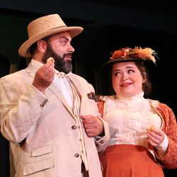 Cape Rep Theatre - Sunday in the Park with George Production shot
Left to right: Anthony Teixeira, Hailey Deltano

Photo by Bob Tucker / Focalpoint Studio