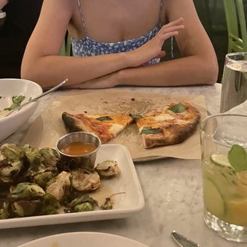 True Food Kitchen - brussels, skinny marg and marg pizza - New American Near Me - Austin, Texas