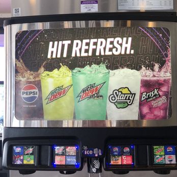 Taco Bell / Pizza Hut - Cola selections - Fast Food Near Me - Seal Beach, California