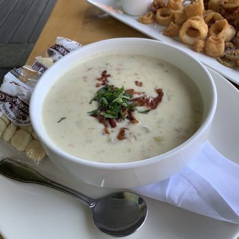 Margaritaville - Clam chowder bowl - Seafood Near Me - Capitola, California Margaritaville - Clam chowder bowl - Seafood Near Me - Capitola, California