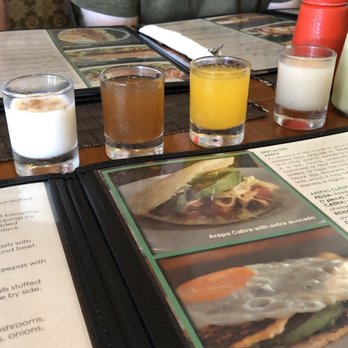 Kaxapa Factory - A sample of drinks.  We really liked them all. - Latin American Near Me - Playa del Carmen, ROO