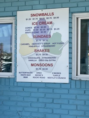 Casey's Snowballs by null