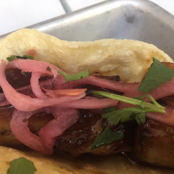 Bartaco - Orlando - Close-up of a pork belly taco. Loved this one! - Tacos Near Me - Orlando, Florida