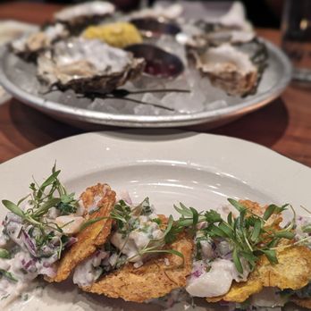 Rhett - Ceviche and half dozen oysters - Breakfast & Brunch Near Me - Savannah, Georgia