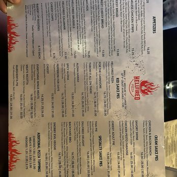 Hellfired Pizza - Menu - Pizza Near Me - Wood Village, Oregon