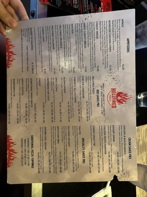 Menu photo 7 Hellfired Pizza Wood Village, OR