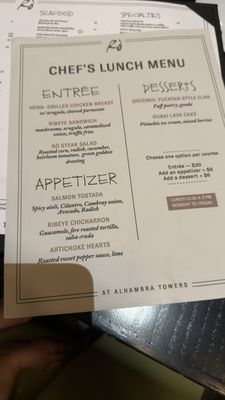 Menu photo 1 RO Steakhouse Coral Gables, FL